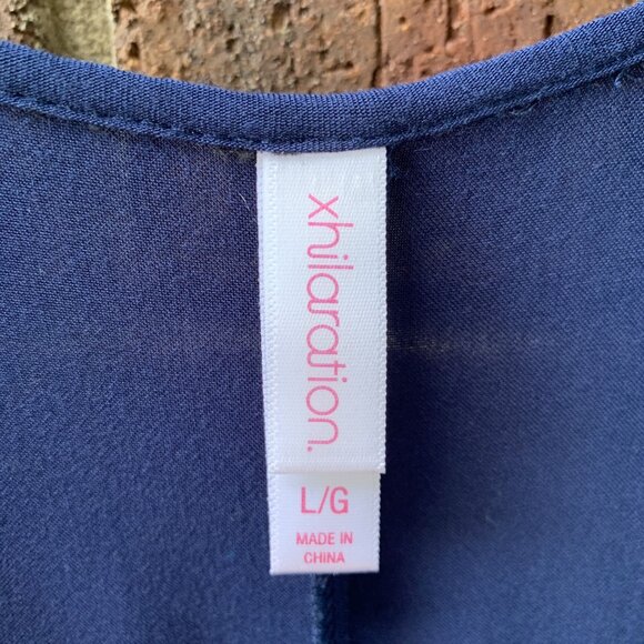 Blue Maxi Dress - Large - Picture 7 of 7